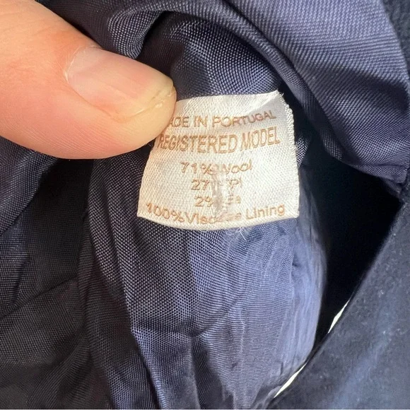 Papo d'Anjo Kids Classic Navy Blazer - Picture 5 of 5